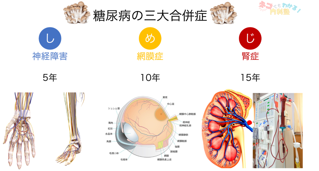 三大合併症